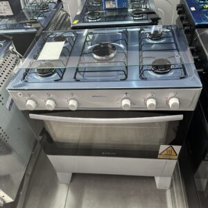 Fogão Atlas 5 Bocas Mônaco Plus Automático Mesa Inox Forno 86,5L - Branco - (Novo De Outlet) 1 Ano De Garantia