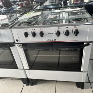 Fogão De Piso 5 Bocas Braslar Sirius Branco Sem Acendimento (Novo De Outlet) 1 Ano De Garantia