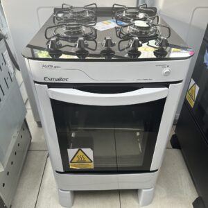 Fogão Esmaltec 4 Bocas Ágata Glass Automático Mesa de Vidro (Novo De Outlet ) 1 Ano De Garantia