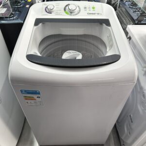 Máquina de Lavar Consul 12Kg - Branco - (Novo De Outlet ) 1 Ano De Garantia