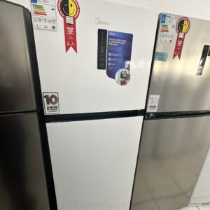 Geladeira Midea MD-RT468MTA Frost Free com Smart Sensor e Painel Touch 347 L – Branca (Nova De Outlet) 1 Ano De Garantia