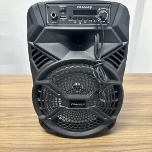 Caixa Portatil Frahm Cmf 200 Bluetooth/usb/fm/aux/microfone (Novo De Outlet) 1 Ano De Garantia